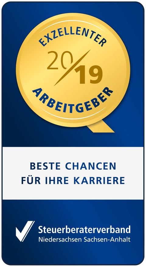 Exzellenter Arbeitgeber 2019 – Steuerberaterverband Niedersachsen Sachsen-Anhalt